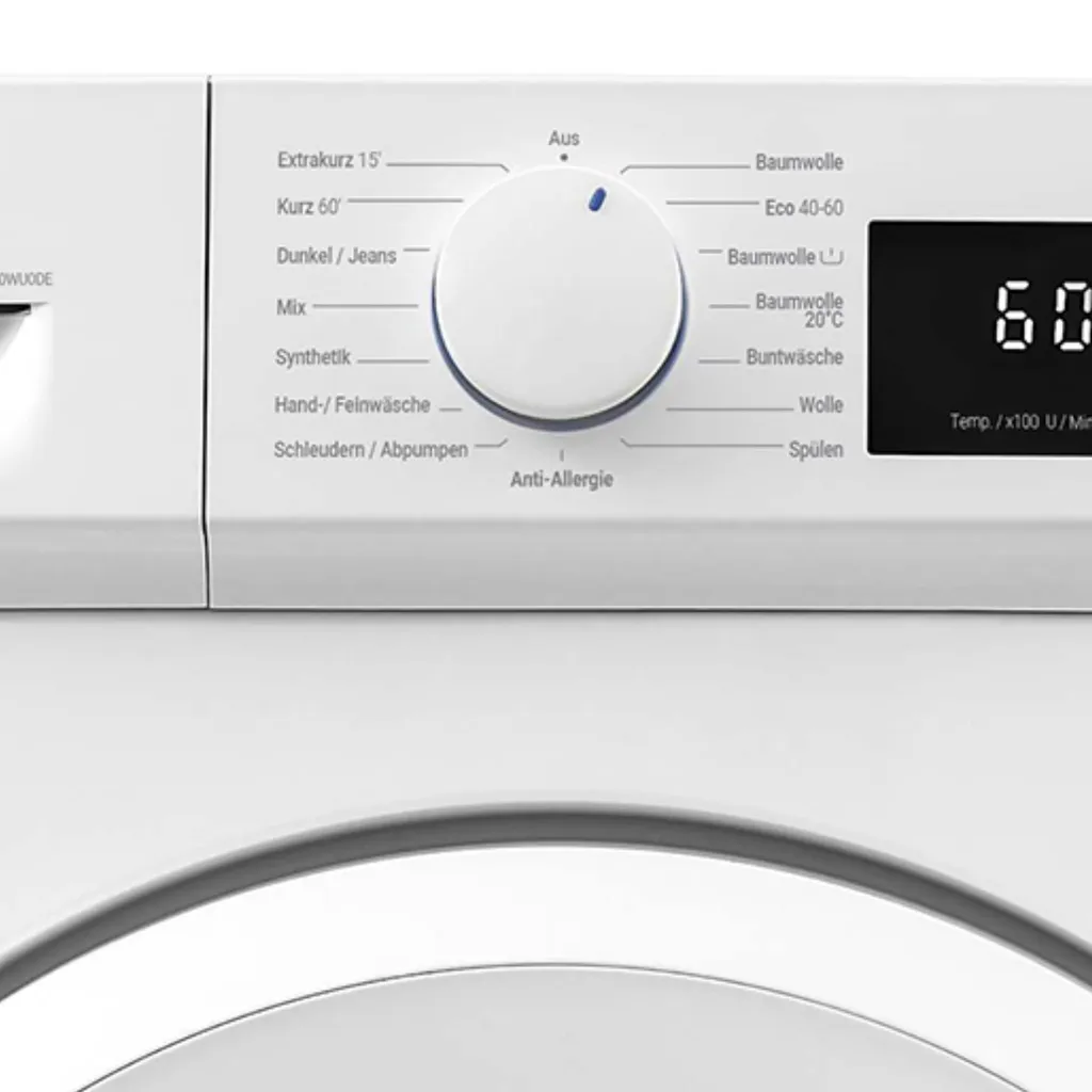 Waschmaschine Frontlader AquaStop 7kg DAEWOO WM712T0WU0DE – Bild 3