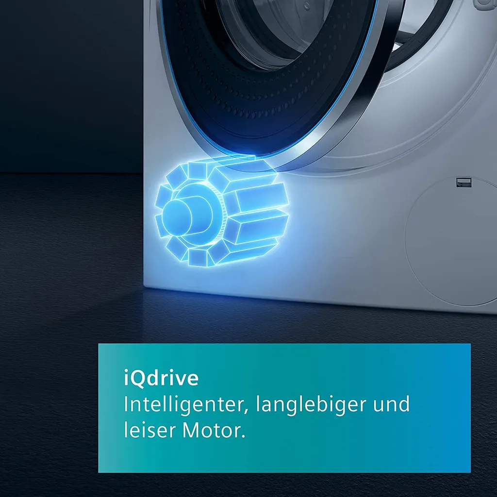 Siemens WM14VE43 IQ800 Waschmaschine / 9kg / A / 1400 U/min / I-Dos-Dosierung / Smart Home Kompatibel Via Home Connect / AntiFlecken-System – Bild 12