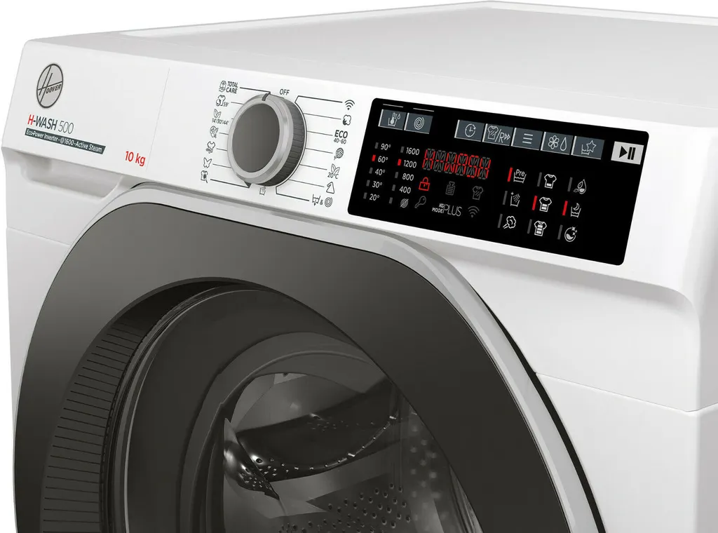 HOOVER Waschmaschine Frontlader HWQ 610AMBS/1-S 10kg 1600 U/min – Bild 4