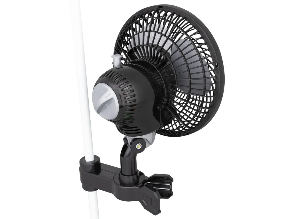 TRAFIKA CLIPFAN OSZILLIEREND / Ventilator 20W 25CM / 2 Geschwindigkeiten / Exklusive Klammer Für Stangen In Anbauschränken / 100% Kupfer ENERGIESPAREND – Bild 3