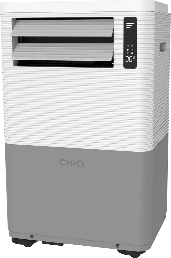CHiQ 3-in-1 Mobile Klimaanlage CPC07PAP012B Weiß/grau Mit 7000 BTU / 2,02 KW, Für Ca. 25 M², 320 M³ Pro Stunde, Auto Air Swing Funktion – Bild 2