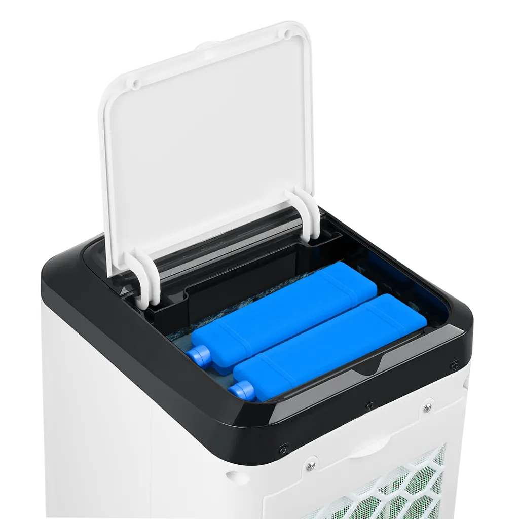 Monzana Luftkühler MZ401 3in1 4l Inkl 3 Stufen Ventilator Luftkühler Luftbefeuchter Ionisator Aircooler Klimagerät – Bild 8