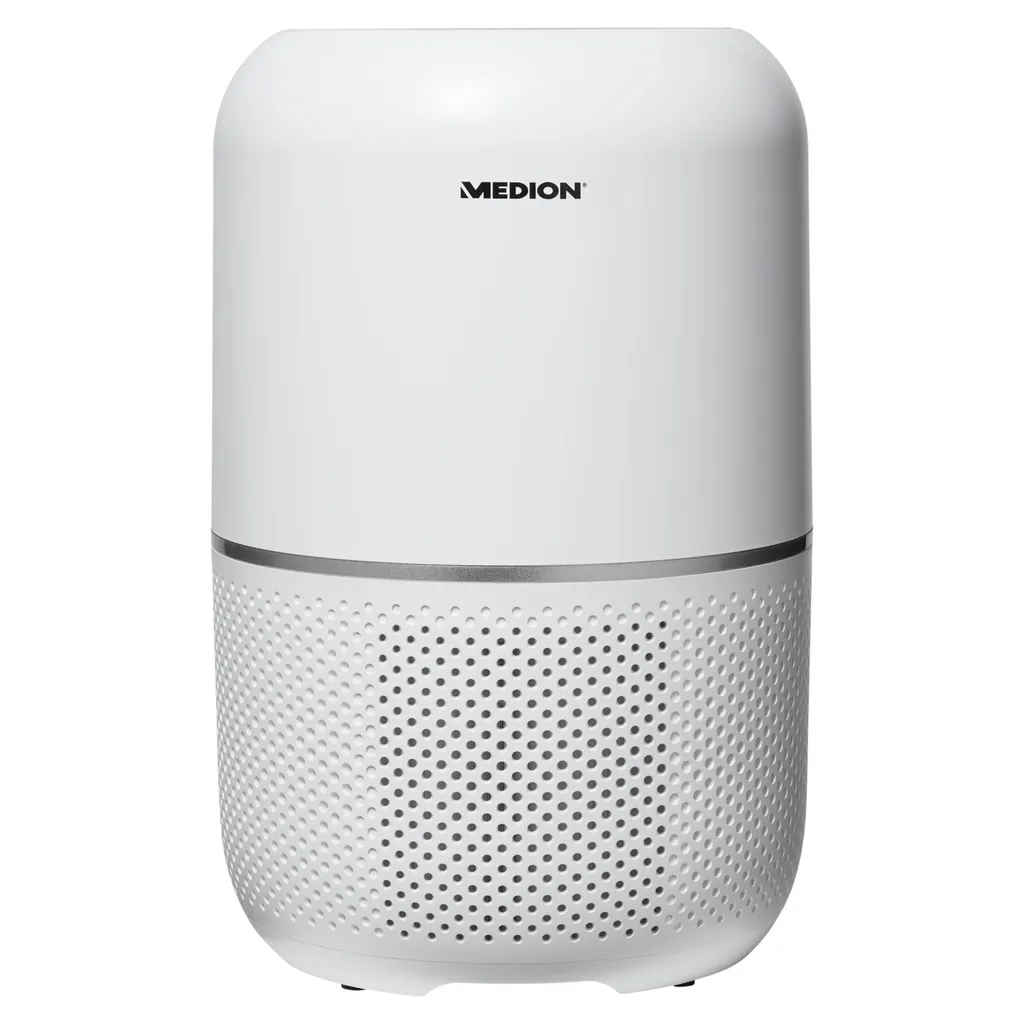 MEDION Luftreiniger Mit HEPA-Filter (H13) (reduziert Verunreinigungen Aerosole Pollen Staub Tierhaare, Bis Zu 34 M², Timer- Und Schlaffunktion, Luftqualitätsanzeige, Touch, 35 Watt, MD 19778) – Bild 8