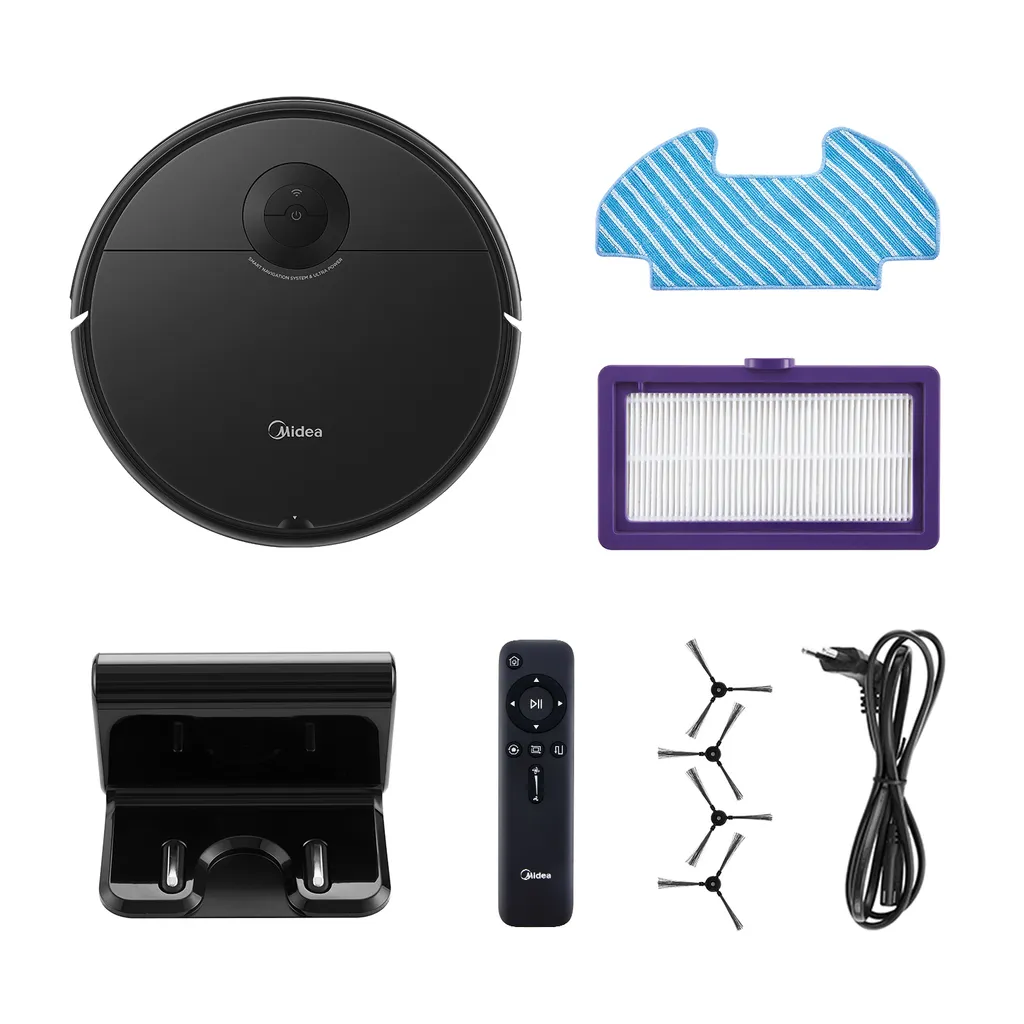Midea Saugroboter Roboterstaubsauger Wet & Dry APP-fähig 4000Pa Saugkraft VCR09B – Bild 4