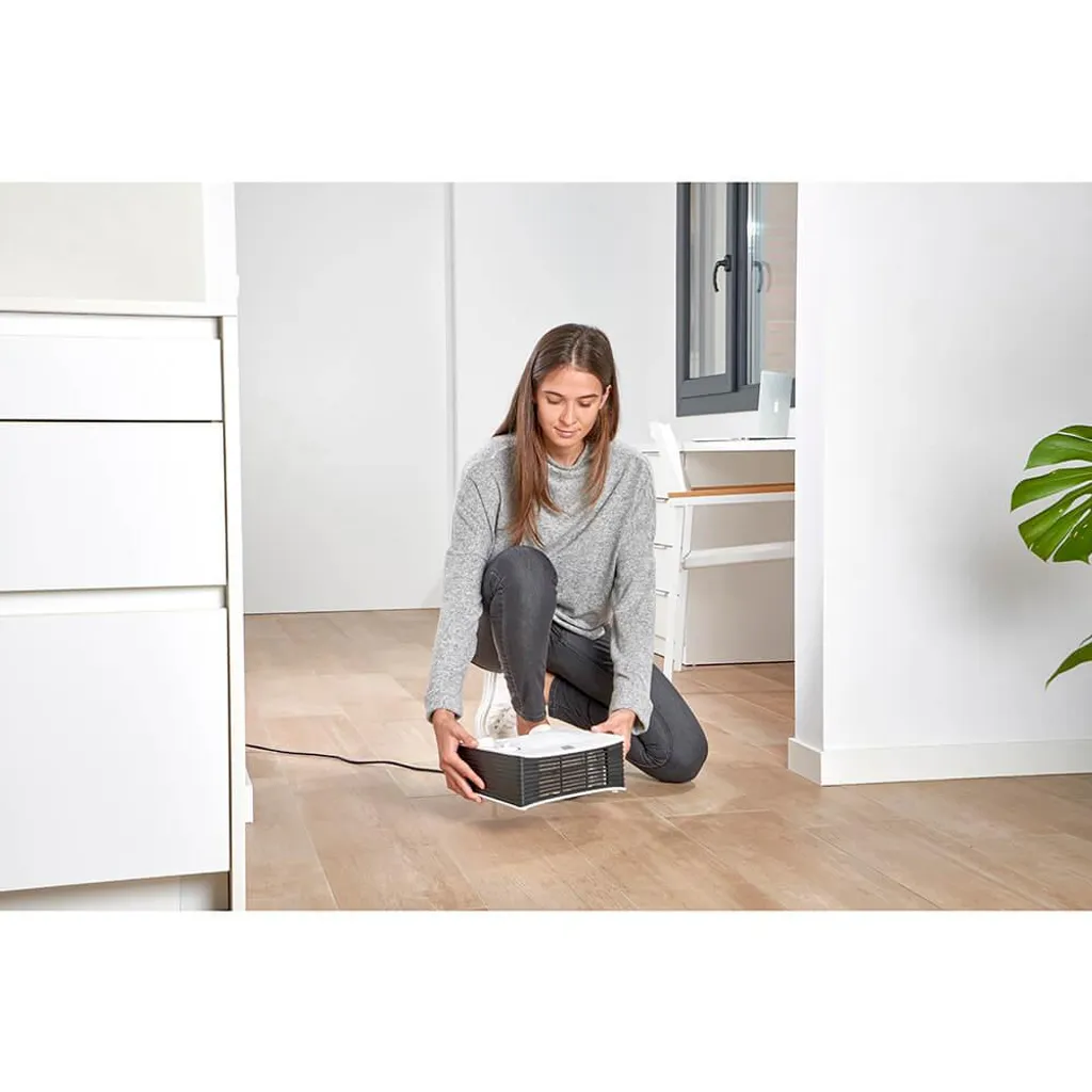 Black & Decker BLACK+DECKER Heizlüfter 2000W Weiß Flach – Bild 5