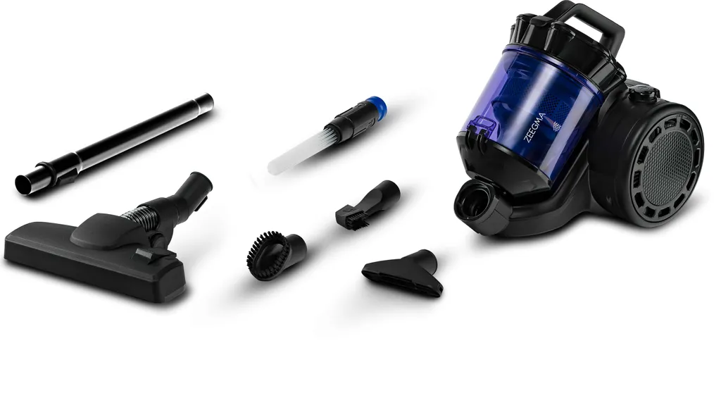 ZEEGMA Zonder Base Staubsauger, Zyklonsauger Mit HEPA-Filtern, Leistung: 899 Watt, Schwarz – Bild 14