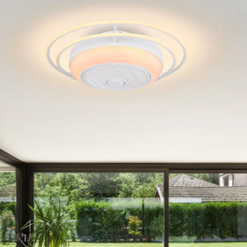 Globo Lighting ROMARIO Ventilator Metall Weiá, 1xLED, 03616 – Bild 6