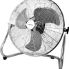 Esperanza Bodenventilator 50 Cm Hochgeschwindigkeits Windmaschine 110 W / 220V Metall Chrome 3 Laufgeschwindigkeiten