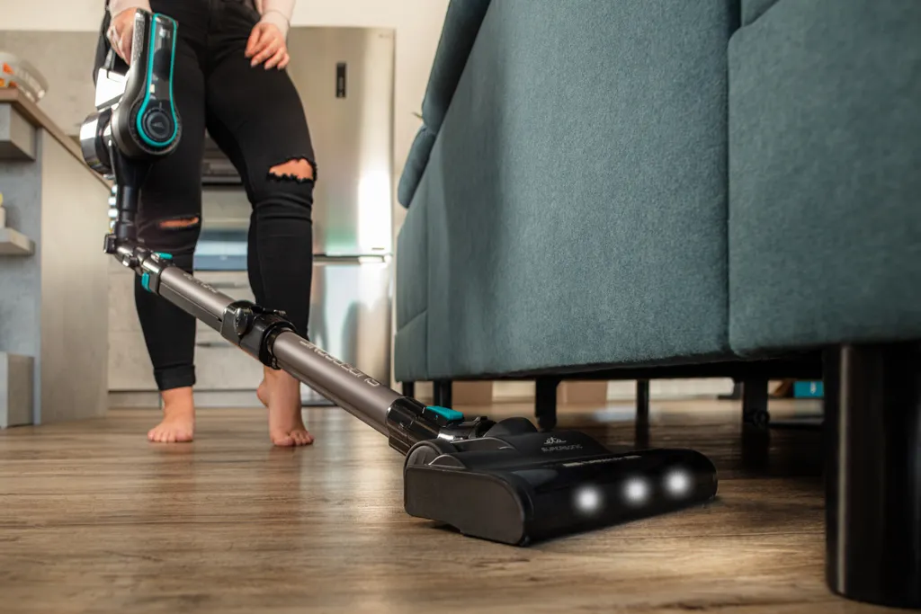 ETA SUPERSONIC WASH ETA523190000 Multifunktionaler Handstaubsauger, 135 W, 21,6 V Li-Ion-Akku, Digitalmotor, LED-Beleuchtung, HEPA-Filter, Saugt, Reinigt Tief, Trocknet, Wischt – Bild 13