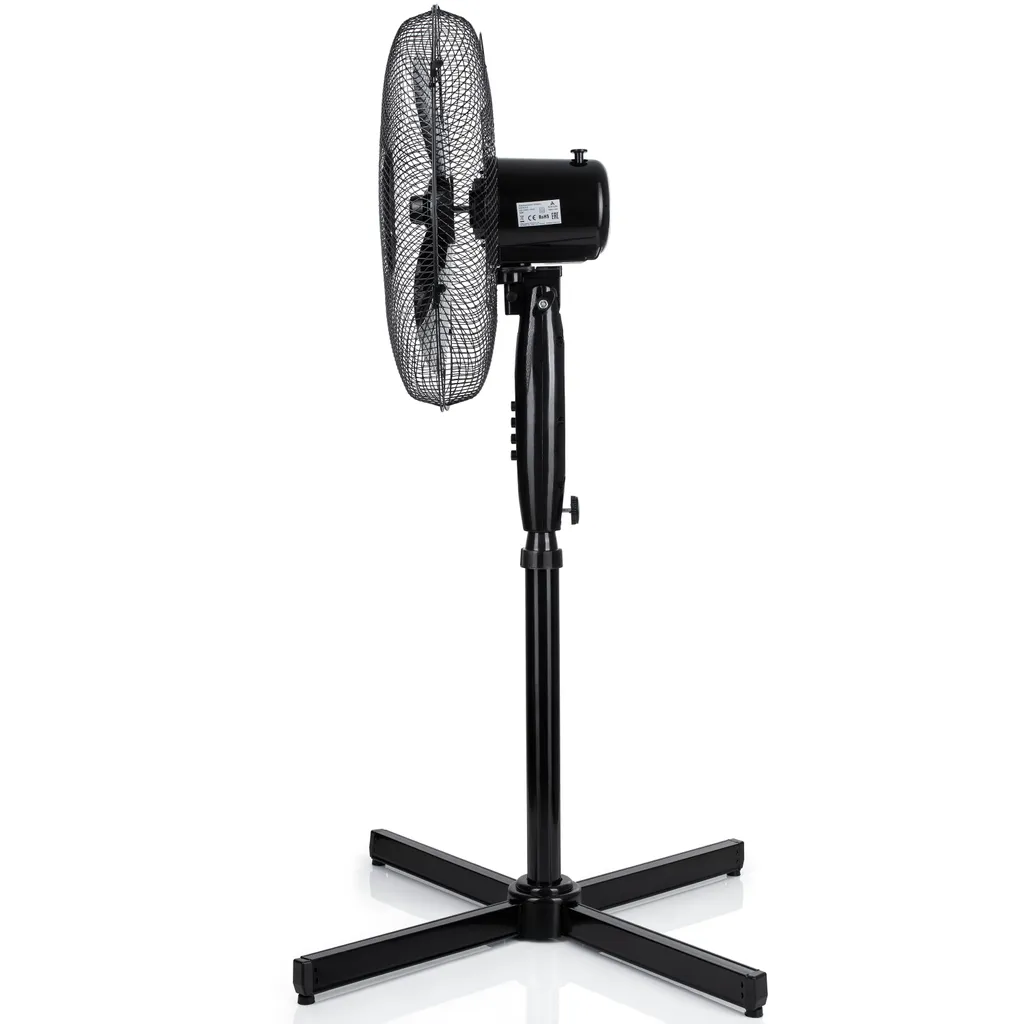 AERSON Standventilator Ventilator Windmaschine Luftkühler Oszillierend 50W Schwarz – Bild 2