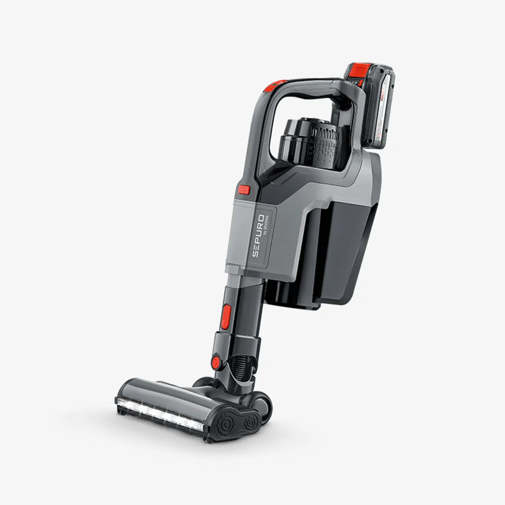 SEVERIN SEPURO - Akku Hand- Und Stielsauger Mit Staubbeutel HV 7185 Akku Bis 60 Min HV 7185 Aus Kunststoff, Anthrazitgrauschwarz Matt – Bild 14