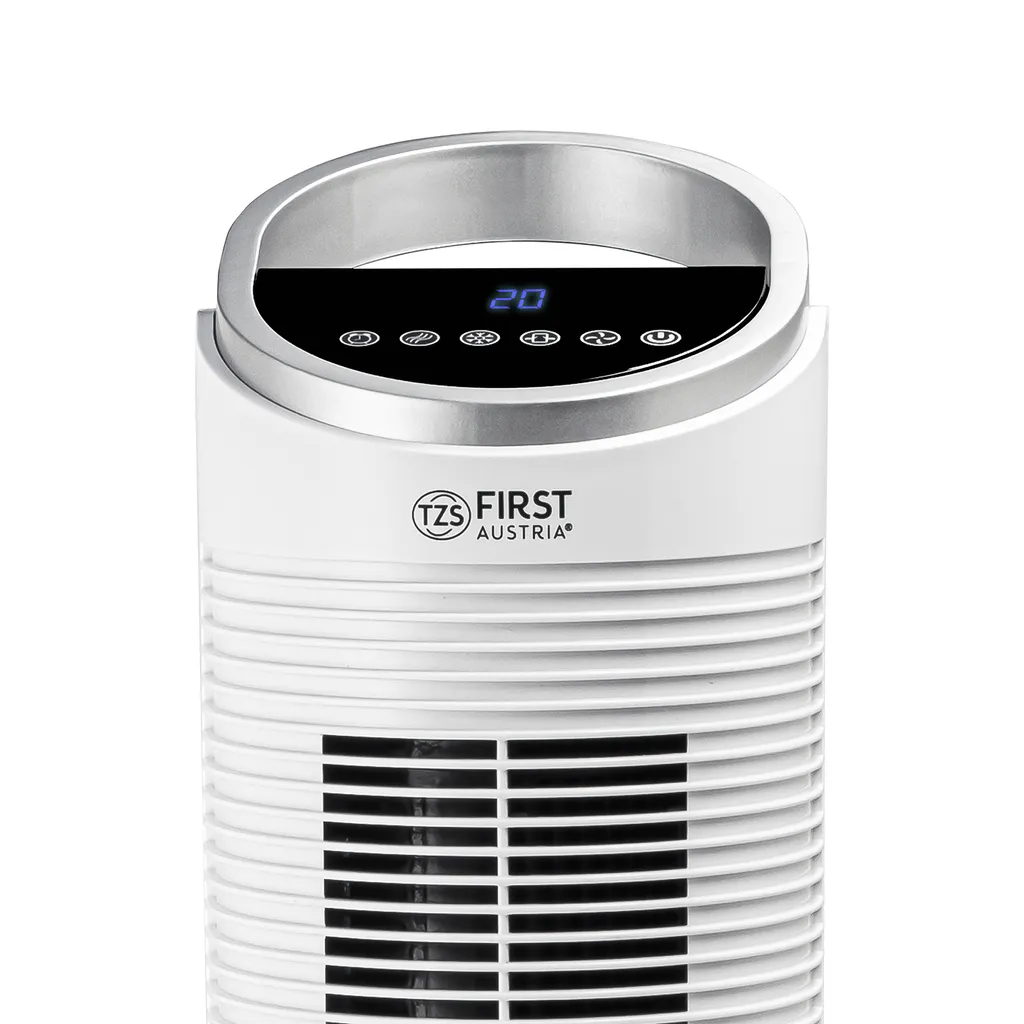 TZS First Austria FA-5560-4 Aircooler Silent Tower Lüfter Stehend - 60W - Weiß – Bild 16