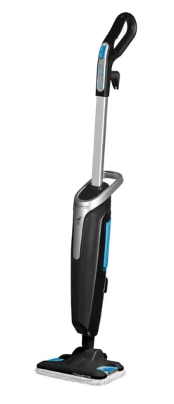 Rowenta RY6555WH Steam Power Extreme Brush Aufrechter Dampfreiniger 0,6 L 1200 W Schwarz