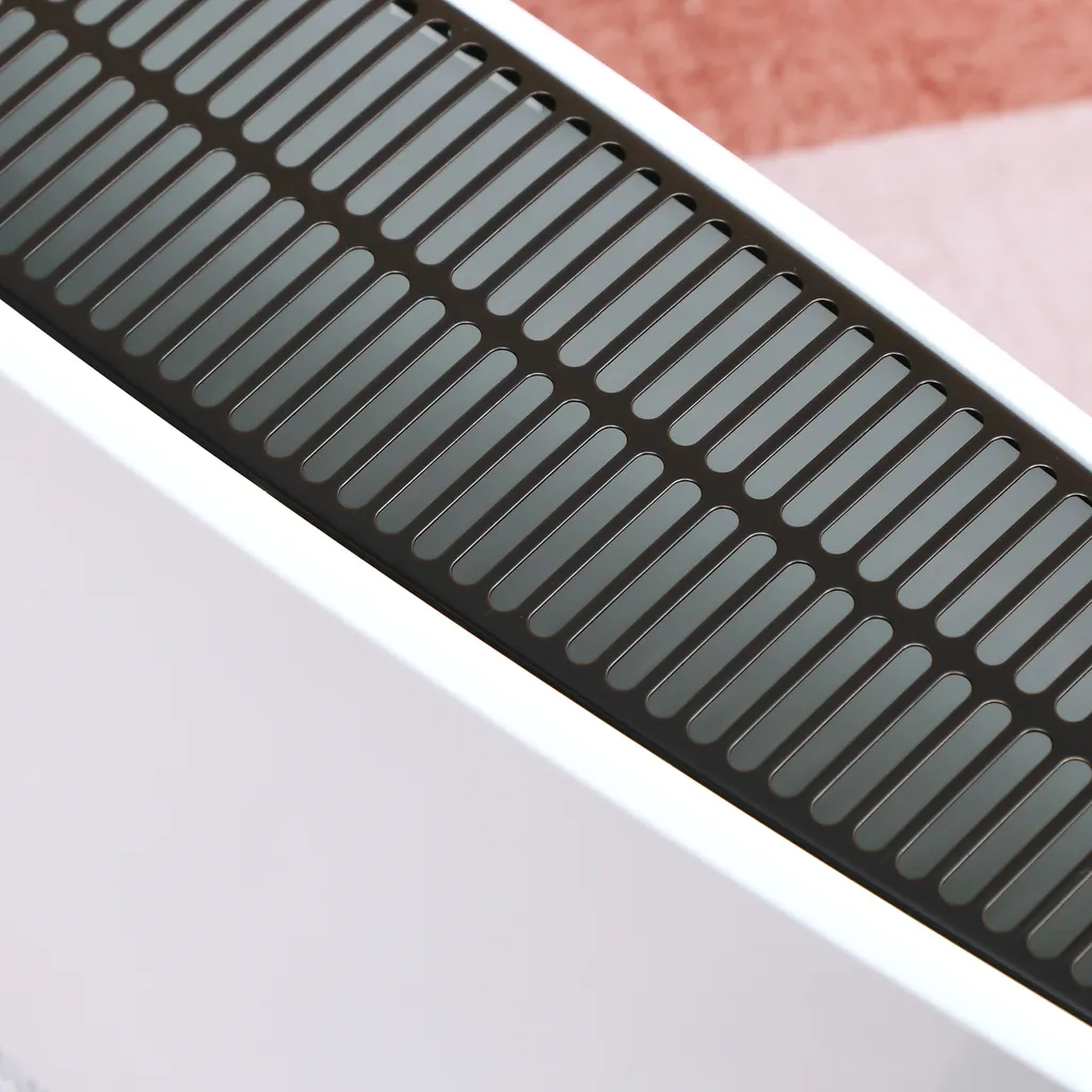 HOMCOM Heizgerät Heizlüfter 2180 W Elektroheizer LED-Licht Mit 3 Stufen Warm 24-Stunden-Timer Heizer Heizung Wärme Stahl Kunststoff Weiß 60 X 18,5 X 39,5 Cm – Bild 8