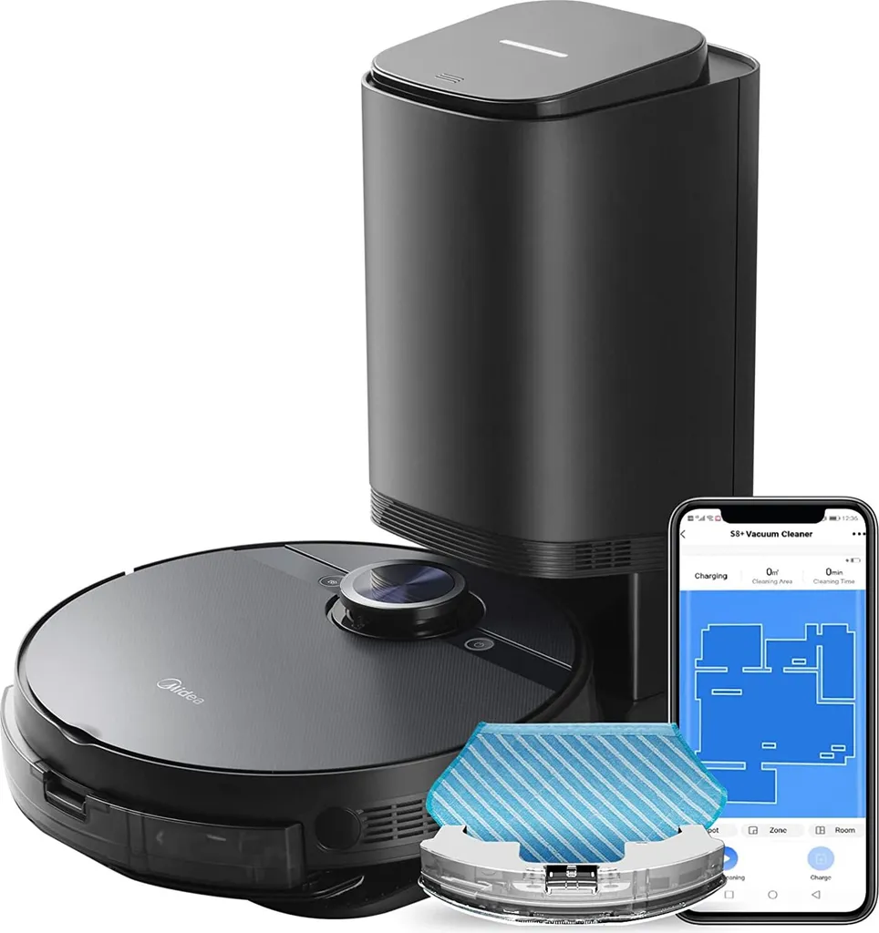 Midea S8+ Saugroboter 5200mAh Bl | 714307 Mit Behälterstation – Bild 4