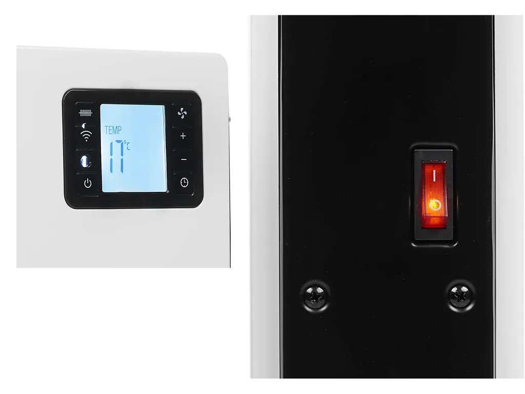 Tristar KA-5819, Elektrischer Konvektor-Raumheizer, 1,35 M, IP00, Indoor, Flur, Schwarz, Weiß – Bild 7