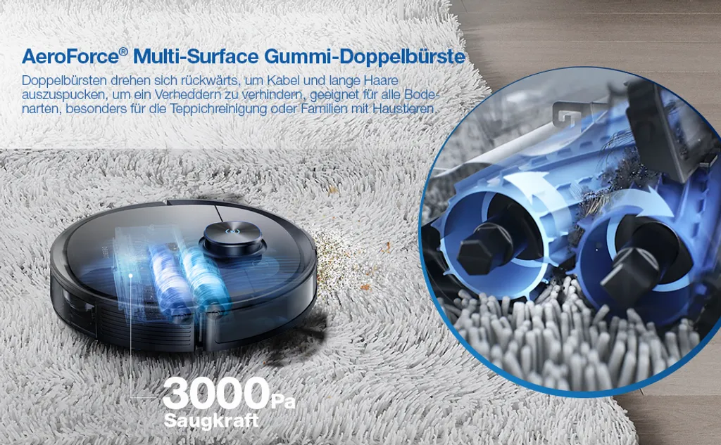 Ecovacs DEEBOT T9 AIVI Schwarz – Bild 4