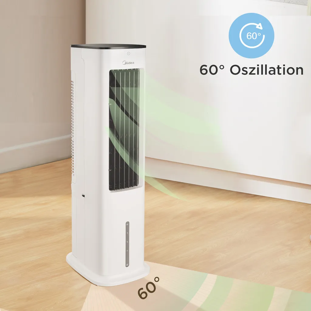 Midea Europe Luftkühler AC100-20ARB Weiss 0MB – Bild 6