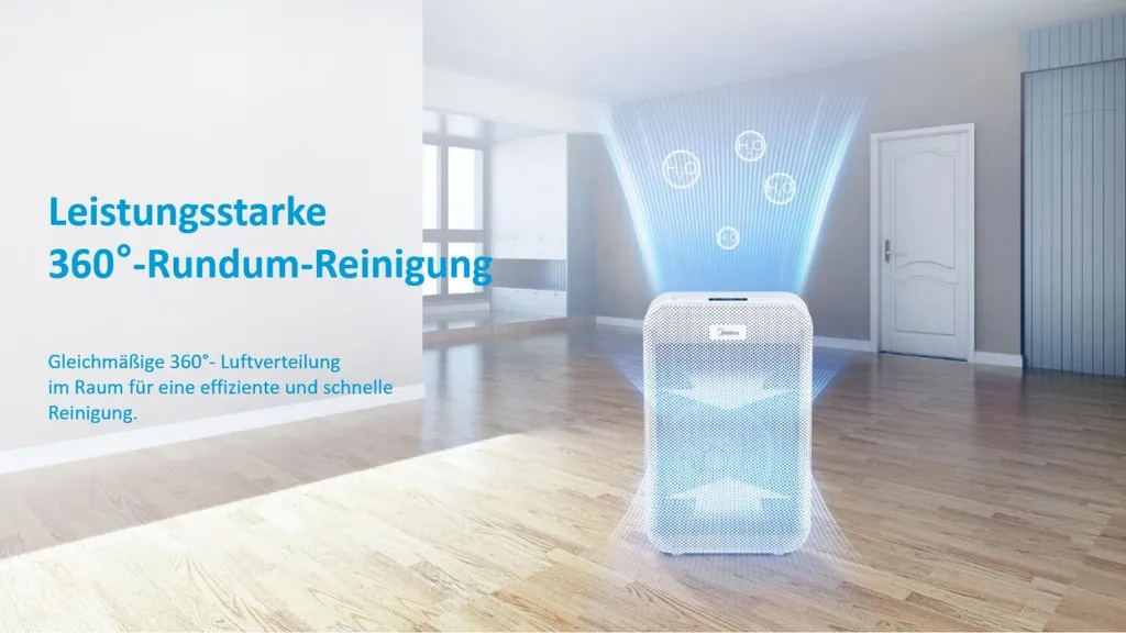 Midea MP 3.360 Lüften Und Heizen - Weiß – Bild 13