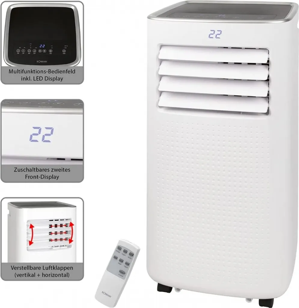 Bomann CL 6049 CB - Klimagerät - Weiß – Bild 3