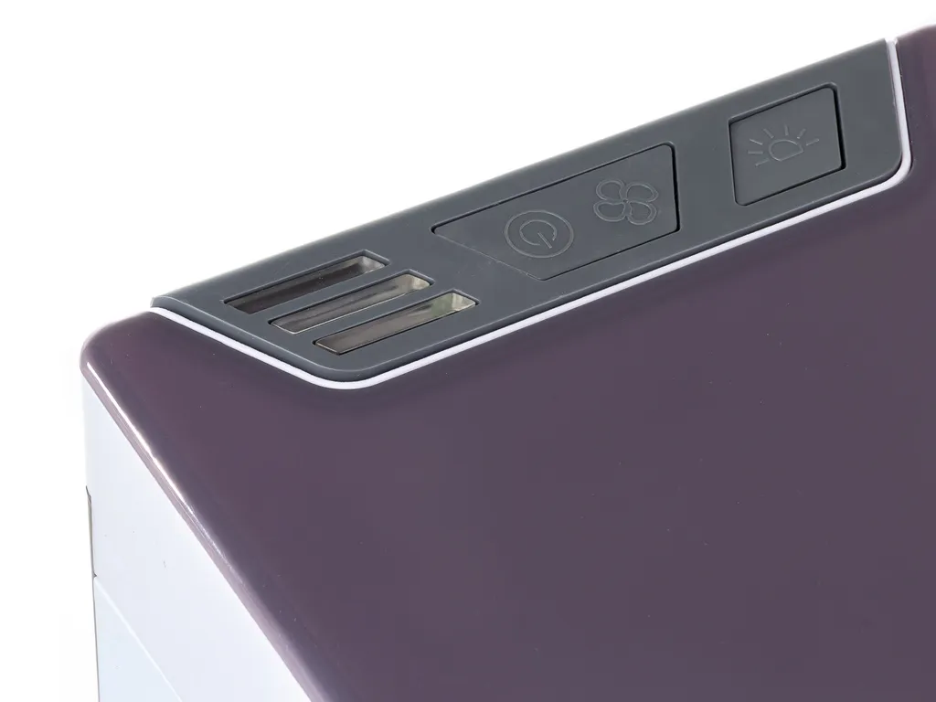 Cepewa Mini Klimaanlage,USB Stromanschluß,Luftkühler,7 LED Farbstufen – Bild 5