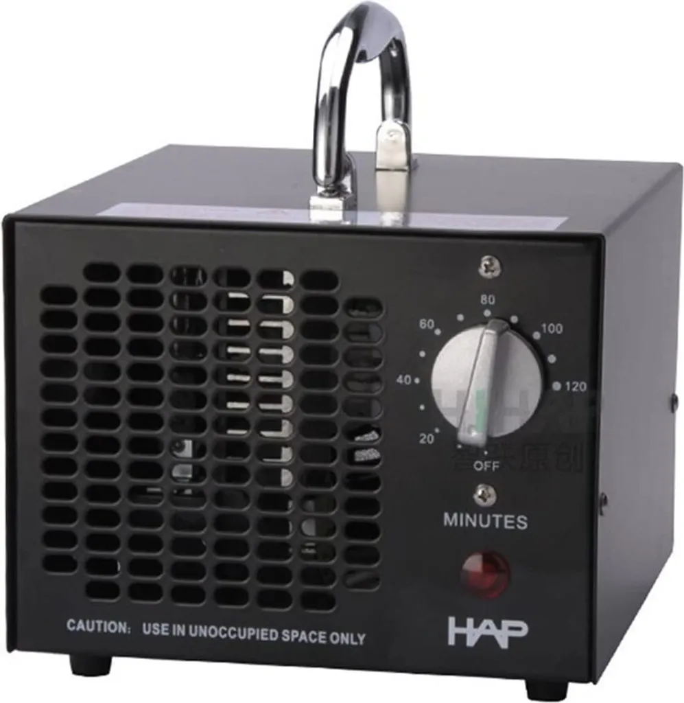 Ozongenerator Geruchskiller 3500mg/h Ozon Generator Luftreiniger Ozongerät Kommerzieller Für Zimmer, Rauch, Autos, Eigenartiger Geruch ,Schwarz