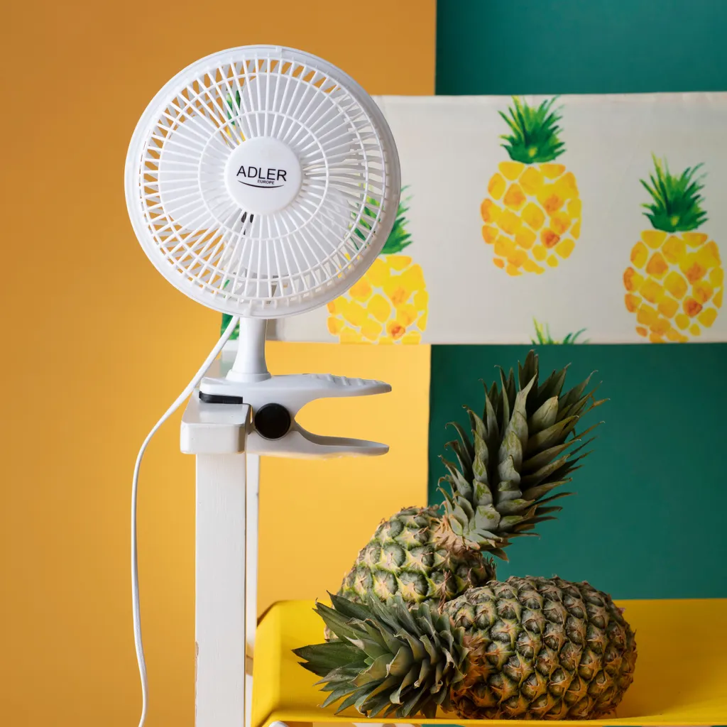 Adler 2 In 1 Tischventilator | Standventilator | Clipventilator | Ø15 Cm | 2 Laufgeschwindigkeiten | 30 Watt – Bild 8