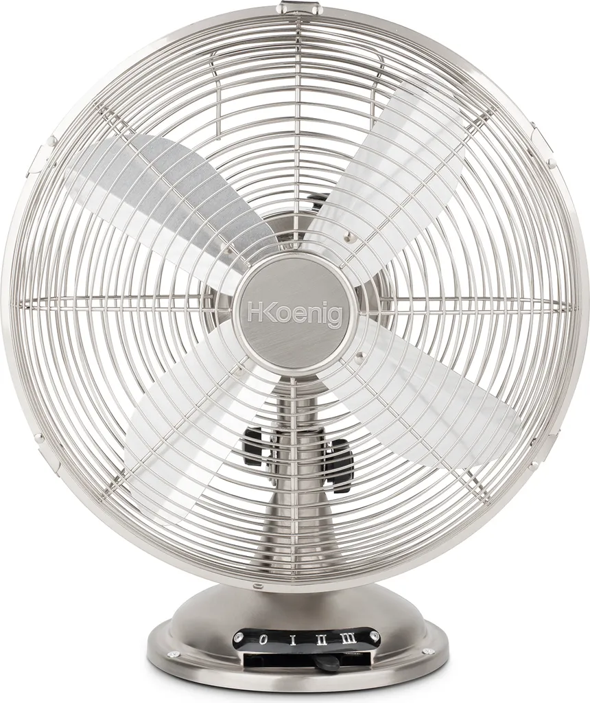 H.Koenig Elektrischer Tischventilator JOE48 30cm Durchmesser