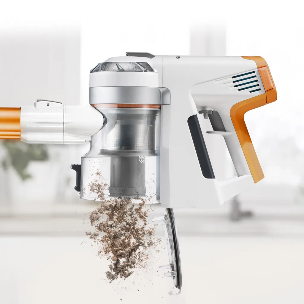 Genius Invictus X5 Akkustaubsauger (12 Teile) Beutelloser Und Kabelloser 2 In 1 Staubsauger Mit 180 Watt Saugleistung; A28088 – Bild 8