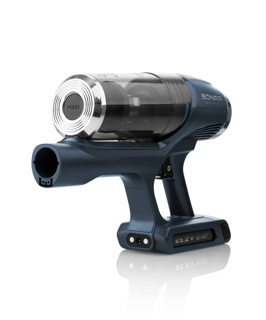 Hand- Und Akkustaubsauger ETA Sonar Aqua Plus Artikel-Nr.: ETA323290000 3 In 1 Hand- Und Akkustabstaubsauger Mit Wischfunktion, Digitalem Motor Und 25,2 V Li-Ion-Akku – Bild 9