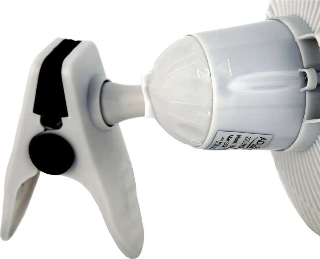 Adler 2 In 1 Tischventilator | Standventilator | Clipventilator | Ø15 Cm | 2 Laufgeschwindigkeiten | 30 Watt – Bild 7