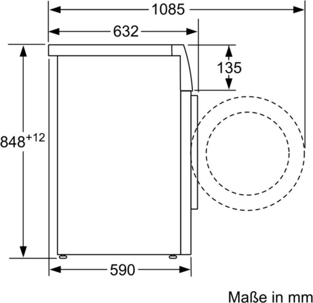 Siemens WM14VE43 IQ800 Waschmaschine / 9kg / A / 1400 U/min / I-Dos-Dosierung / Smart Home Kompatibel Via Home Connect / AntiFlecken-System – Bild 13