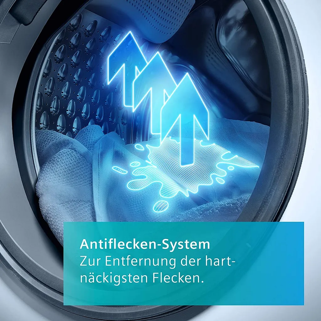 Siemens WM14VE43 IQ800 Waschmaschine / 9kg / A / 1400 U/min / I-Dos-Dosierung / Smart Home Kompatibel Via Home Connect / AntiFlecken-System – Bild 9