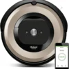 IRobot Roomba E6, Beutellos, Beige, Schwarz, Rund, Gummi, Walzenbürste & Seitenbürste, Lithium-Ion (Li-Ion)