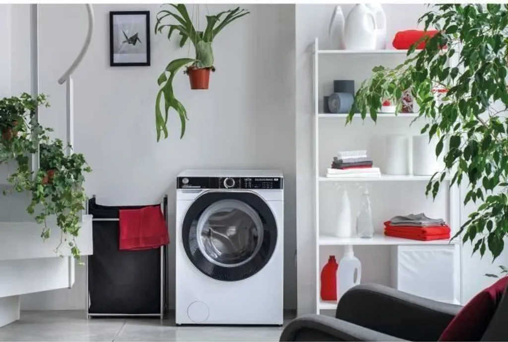 HOOVER HWP414AMBC / 1-S Frontwaschmaschine - 14 Kg - 1400 U / Min - Weiß - Induktionsmotor – Bild 4