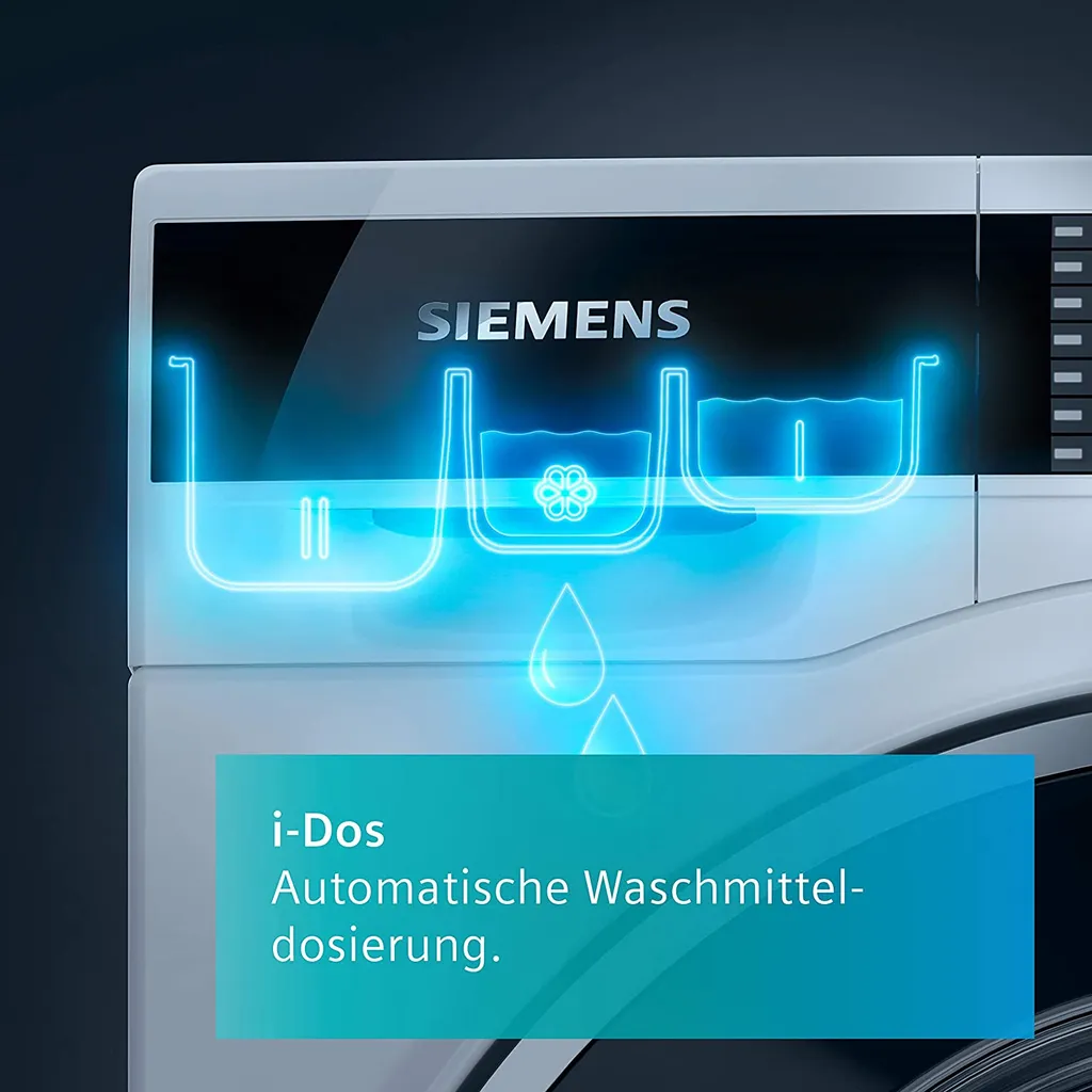 Siemens WM14VE43 IQ800 Waschmaschine / 9kg / A / 1400 U/min / I-Dos-Dosierung / Smart Home Kompatibel Via Home Connect / AntiFlecken-System – Bild 7