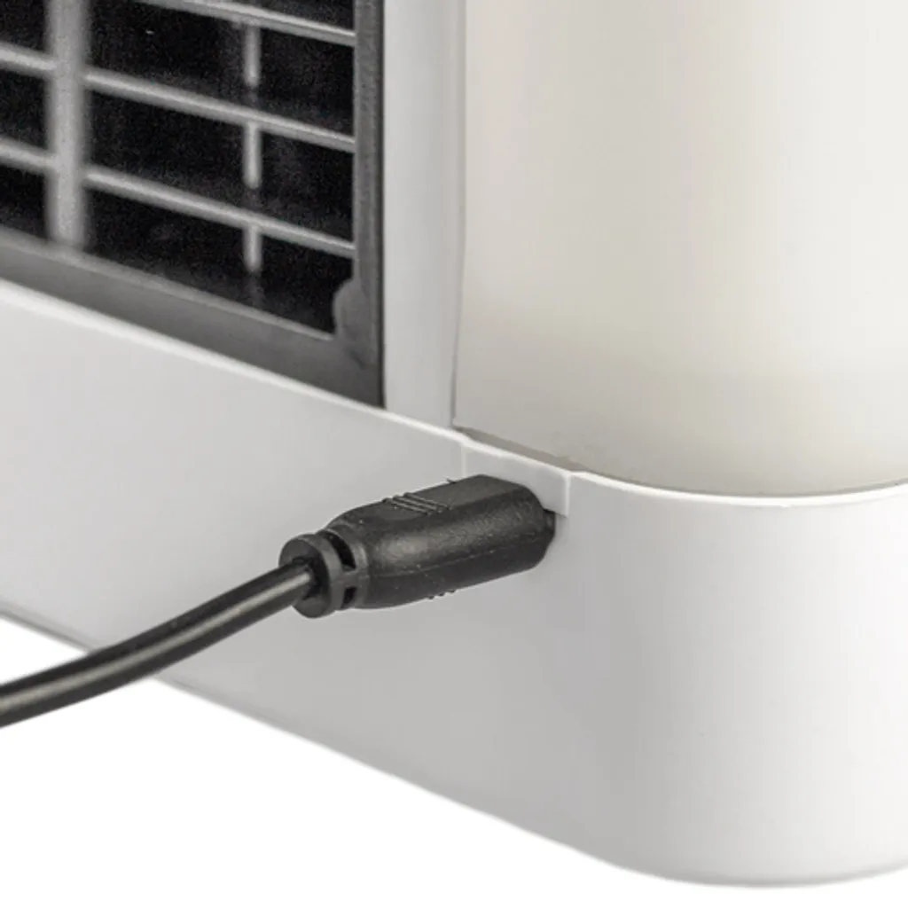 Cepewa Mini Klimaanlage,USB Stromanschluß,Luftkühler,7 LED Farbstufen – Bild 15