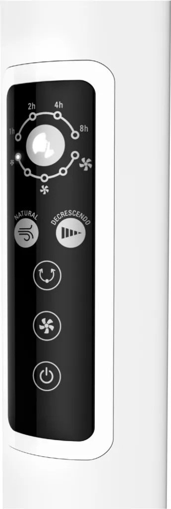 Rowenta Rowe VU5770 - Standventilator - Weiß – Bild 5