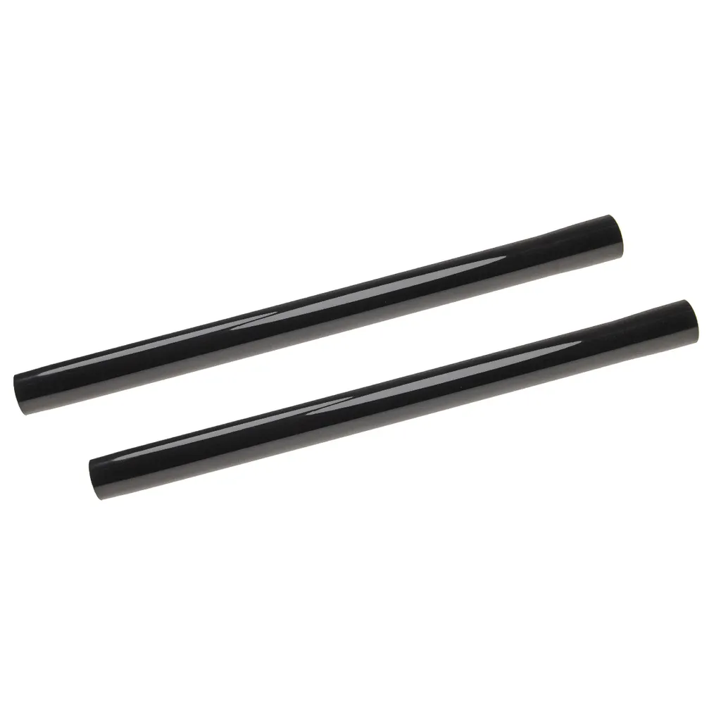 Vhbw 2x Universal Staubsaugerohr Kompatibel Mit Staubsauger - 35 Mm Anschluss, 50 Cm Lang, Schwarz