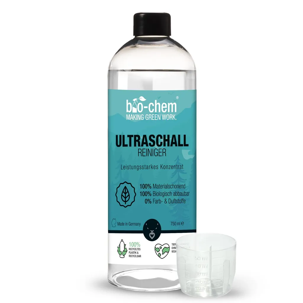 BioChem Ultraschallreiniger Konzentrat, 1000 Ml, Flüssigkeit (Konzentrat), Flasche, Für Die Nutzung Im Innenbereich Geeignet