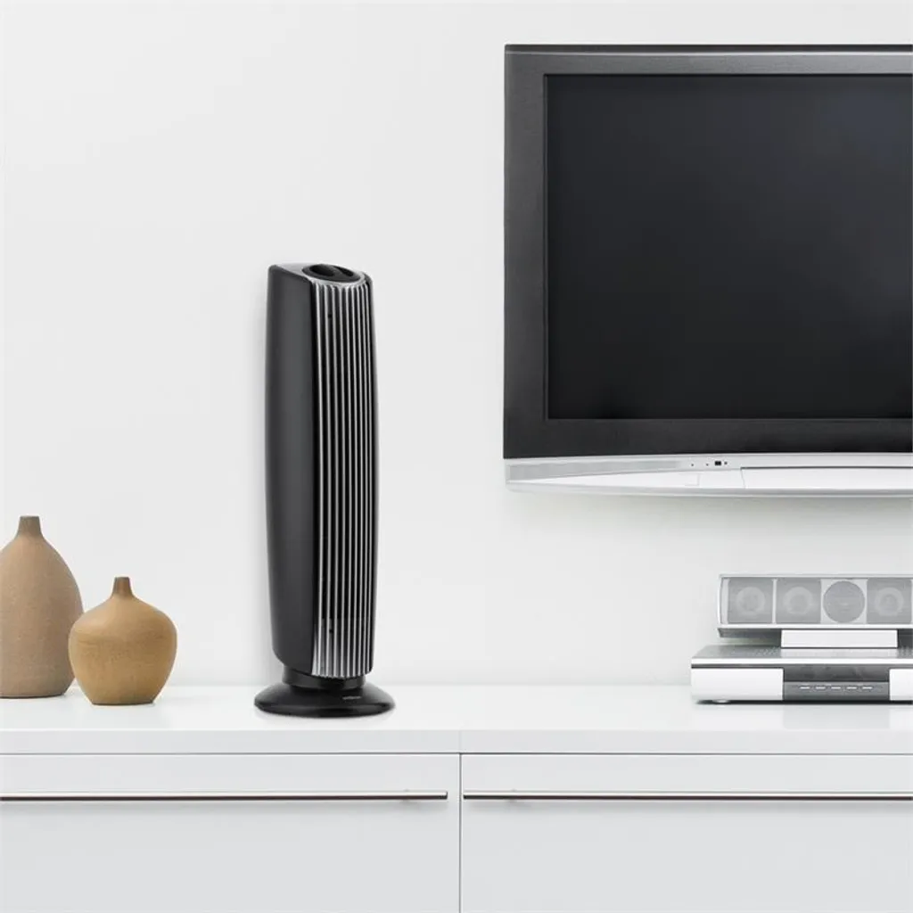 St. Oberholz XL 3in1 Luftreiniger Ionisator Ozon 18" Schwarz/silber – Bild 2