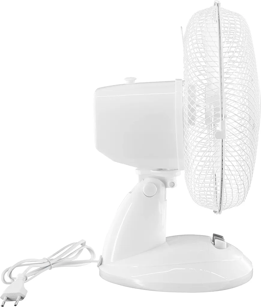 Tischventilator VT 33058 We | Ventilator | Kunststoff | 30 W Leistung | Weiß – Bild 2