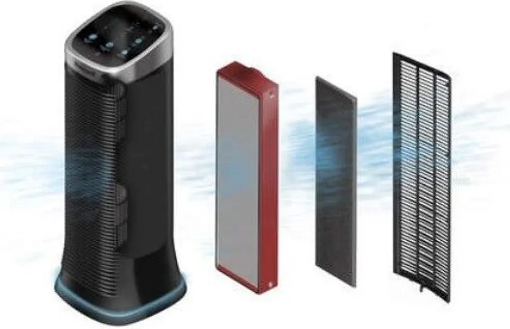 HONEYWELL AirGenius 5 Luftreiniger Schwarz (58 Watt, Raumgröße: 112 M3, IfD) – Bild 9