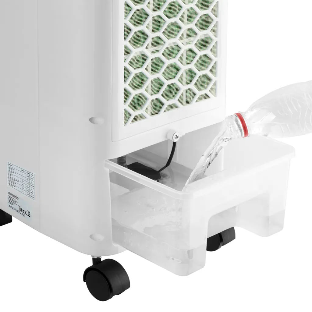 Monzana Luftkühler MZ401 3in1 4l Inkl 3 Stufen Ventilator Luftkühler Luftbefeuchter Ionisator Aircooler Klimagerät – Bild 7