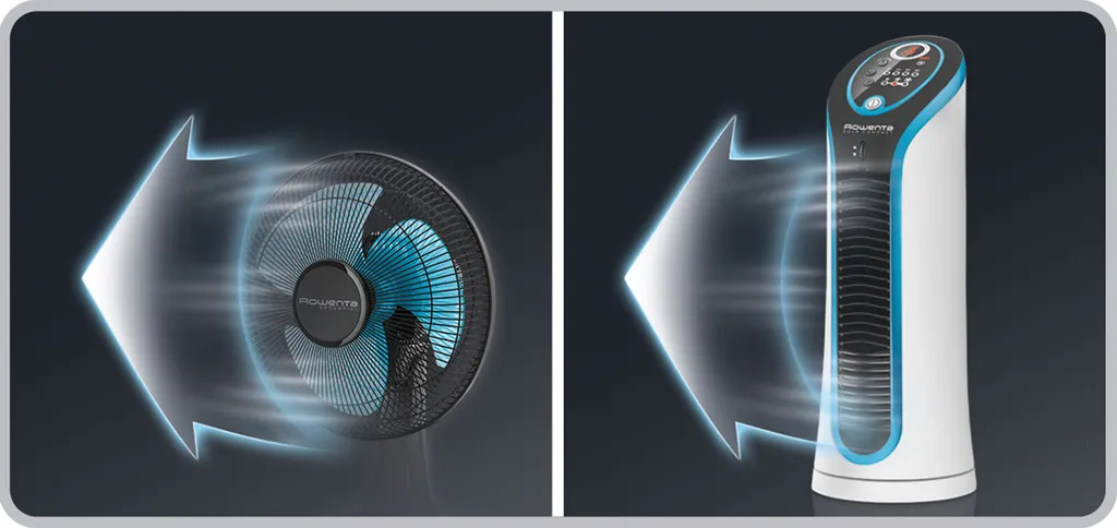 Rowenta VU 6210 Turmventilator 30W 3stuf Ws Oszillation – Bild 9