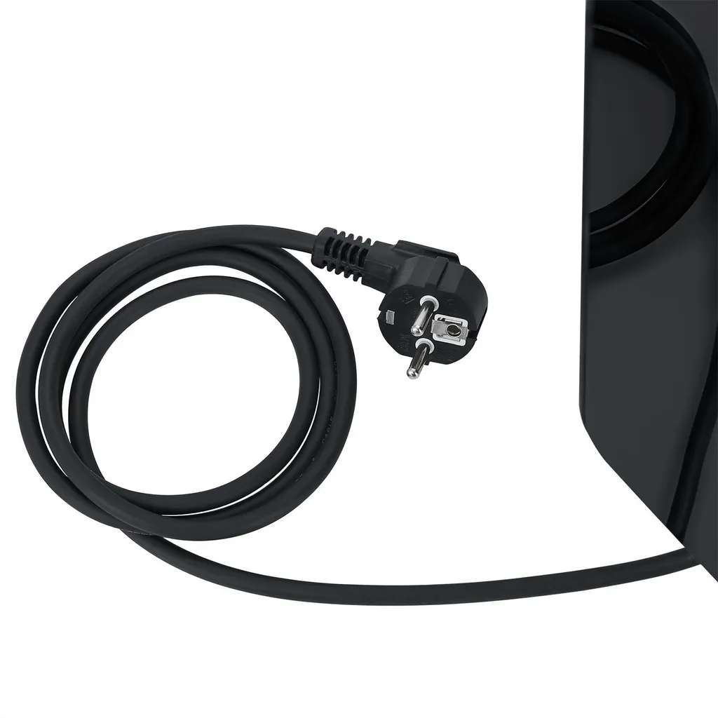 Juskys Elektroheizung Ölradiator 2500W - Wi-Fi Steuerung, Fernbedienung & Touch-Display - Energiesparender Radiator, 2 Heizstufen, 24h Timer - Schwarz – Bild 12