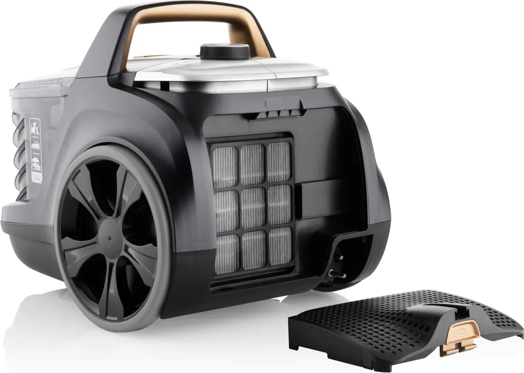 ETA GRANDE ANIMAL Beutelloser Staubsauger ETA222390000, 850W, 2 X HEPA Filtr, DermoPet-Aufsatz, ECO Motor, 360 ° Drehbares Rad – Bild 14