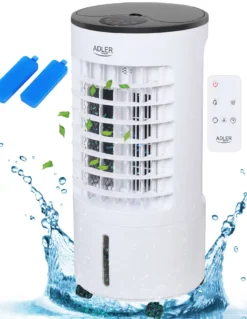 Adler Echos Aircooler 5,5 L Wassertank | 3 Modi Mit Fernbedienung