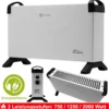 Tronitechnik KH-101 Heizgerät Konvektor Radiator Heizung Stufenlose Thermosteuerung (750W / 1.250W / 2.000W)