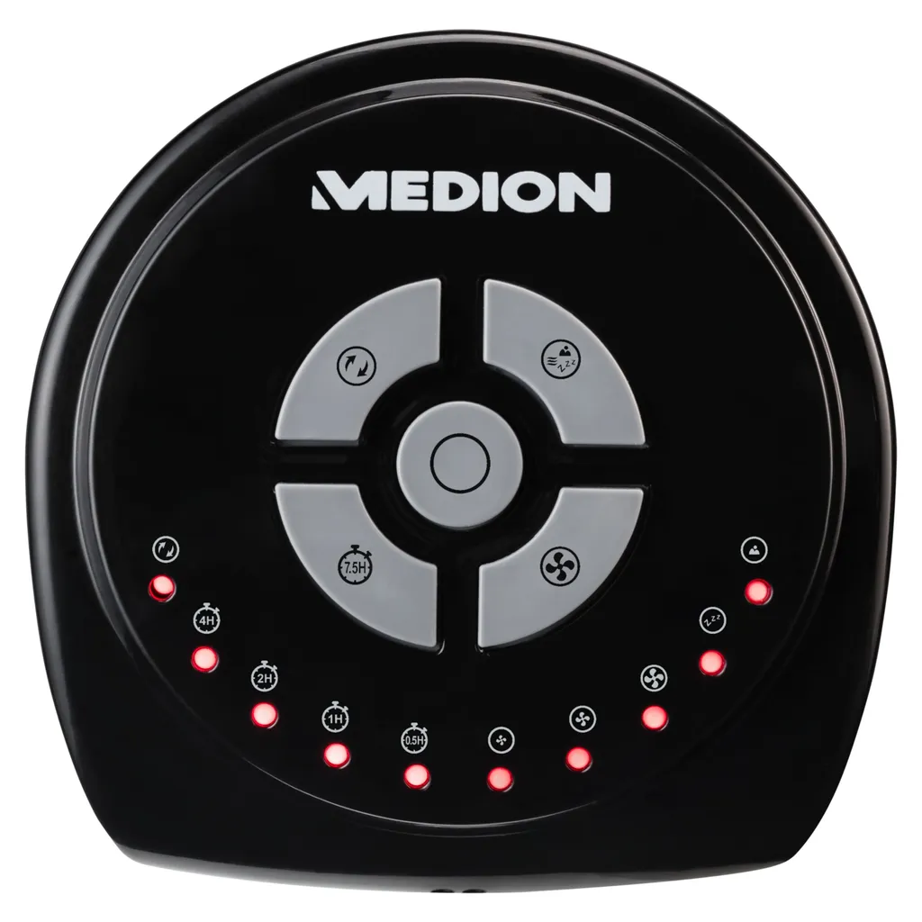 MEDION MD 10319 Turmventilator Standventilator Säulenventilator 45W Timer Black – Bild 10